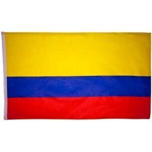 Columbia Flag - 3ft x 5ft Polyester - Imported