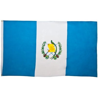 Guatemala Flag - 3ft x 5ft Polyester - Imported