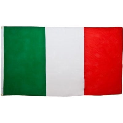 Italy Flag - 3ft x 5ft Polyester - Imported