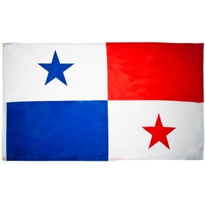 Panama Flag - 3ft x 5ft Polyester - Imported