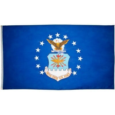 U S Air Force Flag - 3ft x 5ft Polyester - Imported