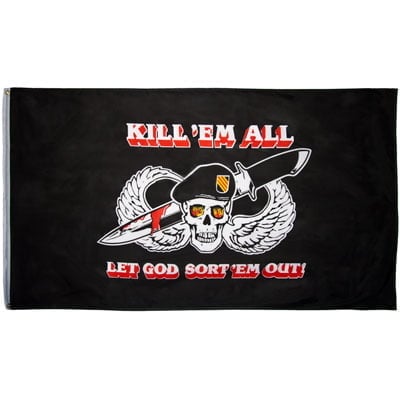 Kill Them All Flag - 3ft x 5ft Polyester - Imported