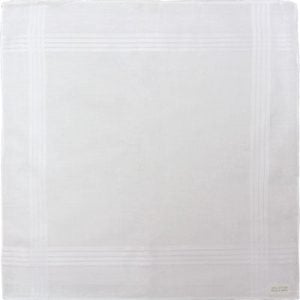Mens Handkerchief - 16 inches - 4 Stripe