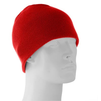 Red Thinsulate Beanie - 40 gram - Single Piece - Made in USA