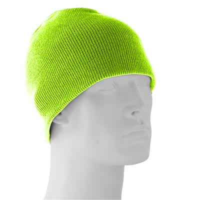 Safety Green Thinsulate Beanie - 40 gram - Single Piece - Made in USA