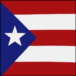 Puerto Rican Flag Bandana - 22x22 Inch