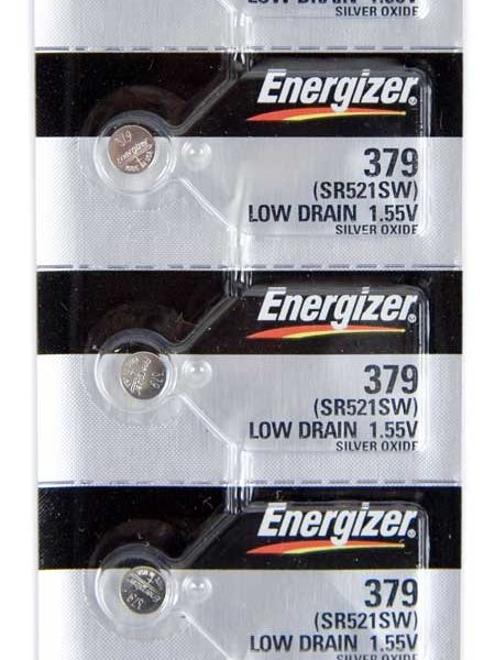 379 - SR521SW Silver Oxide Battery - by Energizer
