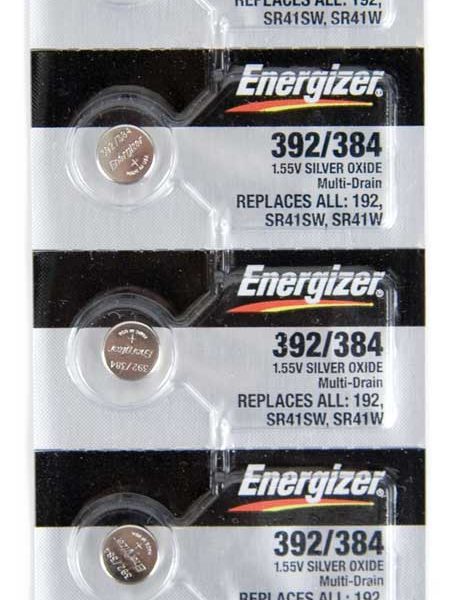 392 - 384 Silver Oxide Battery - Manufactured by Energizer