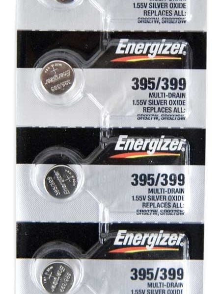 395 - 399 Silver Oxide Battery - Manufactured by Energizer