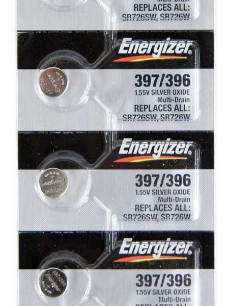397 - 396 Silver Oxide Battery - Manufactured by Energizer