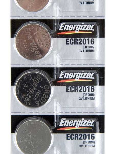CR2016 - Lithium Battery - Manufactured by Energizer