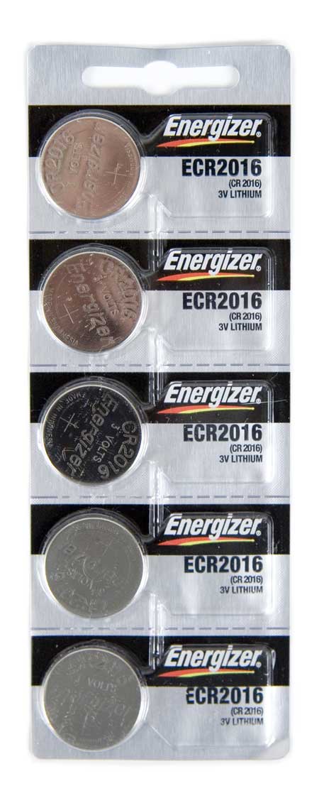 CR2016 - Lithium Battery - Manufactured by Energizer