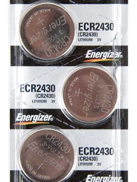CR2430 - Lithium Battery - Manufactured by Energizer
