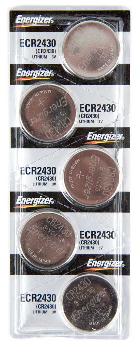 CR2430 - Lithium Battery - Manufactured by Energizer