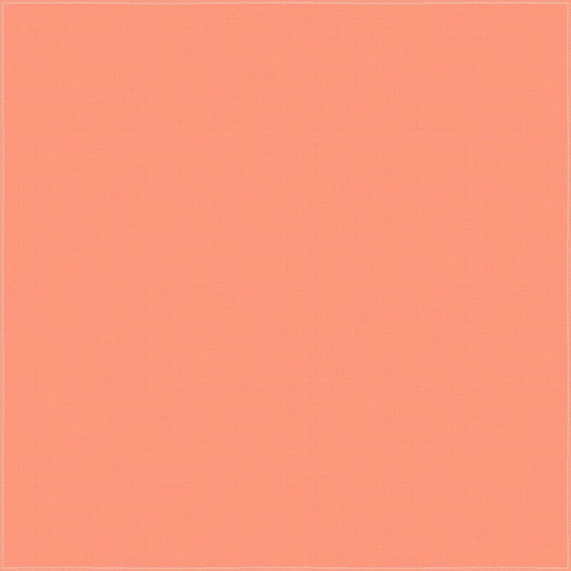 Import 100% cotton A textured surface in a warm coral hue fills the space creating a soft and inviting atmosphere without any other objects or distinct features present.