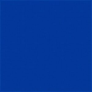 A solid blue square fills the entire image area providing a uniform color surface with no discernible patterns or textures creating a sense of simplicity and calmness in the visual presentation