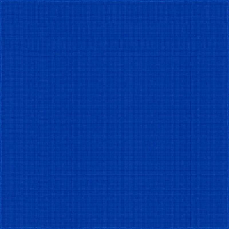 A solid blue surface fills the frame with a subtle textured pattern creating a uniform appearance devoid of any objects or actions in an empty context