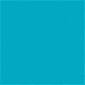 A solid turquoise canvas fills the frame creating a vibrant visual impact with a smooth texture that suggests a sense of calm and simplicity in an uncluttered space.
