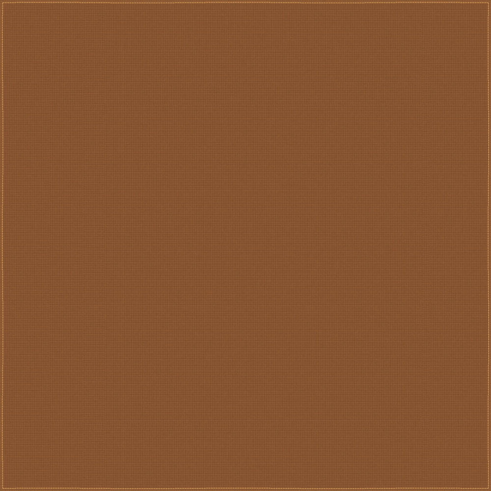 1pc Brown Solid Color Bandana 27