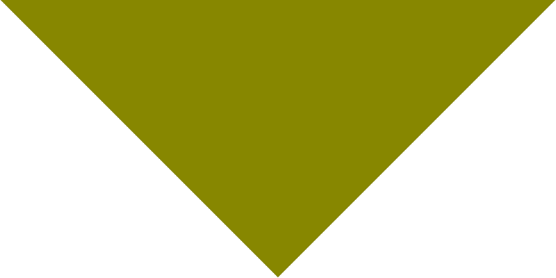 Olive Green Solid Triangle BANDANA - Single Piece 14x20x14