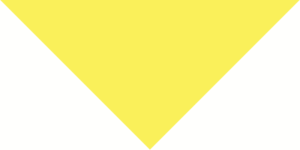 A large yellow Bandana triangle points downward occupying the center of a white background creating a simple geometric visual without additional elements or details present in the environment