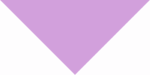 A large purple Bandana triangle is centered on a white background with its tip pointing downward creating a simple geometric shape that emphasizes color and form against the minimal context of the surroundings
