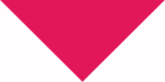 A large red Bandana triangle is centered on a white background creating a bold contrast and emphasizing the triangular shape while standing out prominently in the space surrounding it.