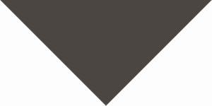 A triangular dark shape points downward creating a stark contrast against a white background suggesting a minimalist design with a focus on geometric simplicity and balance.