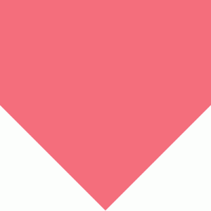 Pink Solid Triangle Bandana - Single Piece 27x38x27