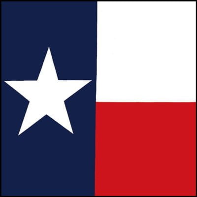 Texas State Flag Bandana - 22x22 Inch