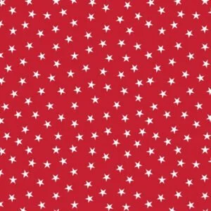 Twinkle Stars Red Bandana - USA - 22x22 Inch
