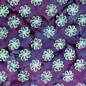 Batik Anna - Tie Dye Purple - Bandana - 22x22 Inch