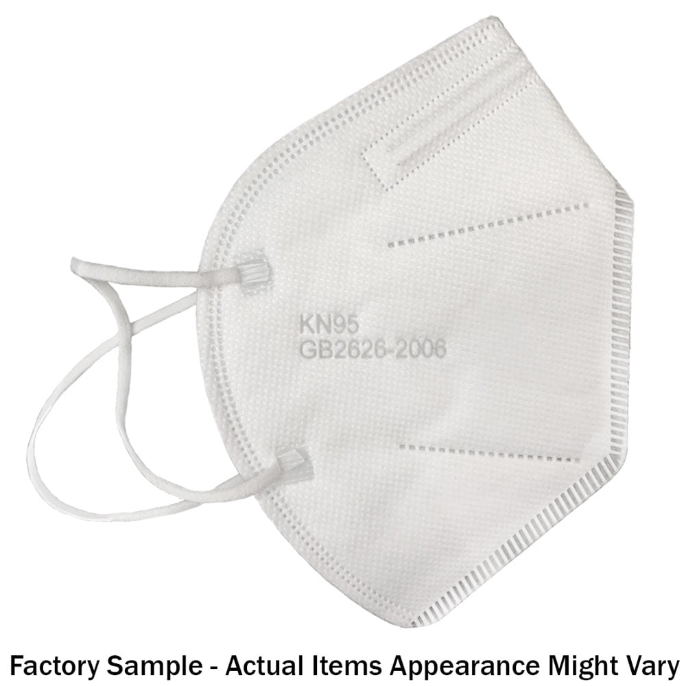 KN95 Safety Mask - White Disposable Facial Covering