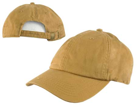 12pcs Copper Solid Baseball Hats Low Profile - Unconstructed - Adjustable Clasp - 100% Cotton - Stone Washed - Bulk by the Dozen - Wholesale
