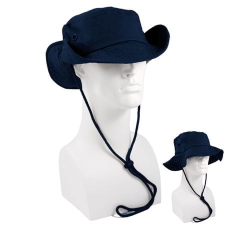 Navy Blue Safari HAT - Dozen Packed