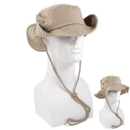 Khaki Safari HAT - Dozen Packed
