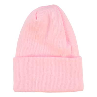 USA Made Light Pink Classic Ski HAT - Single Piece