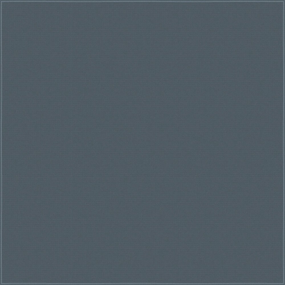 1pc Dark Grey Solid Handkerchief - Single 1pc 14x14
