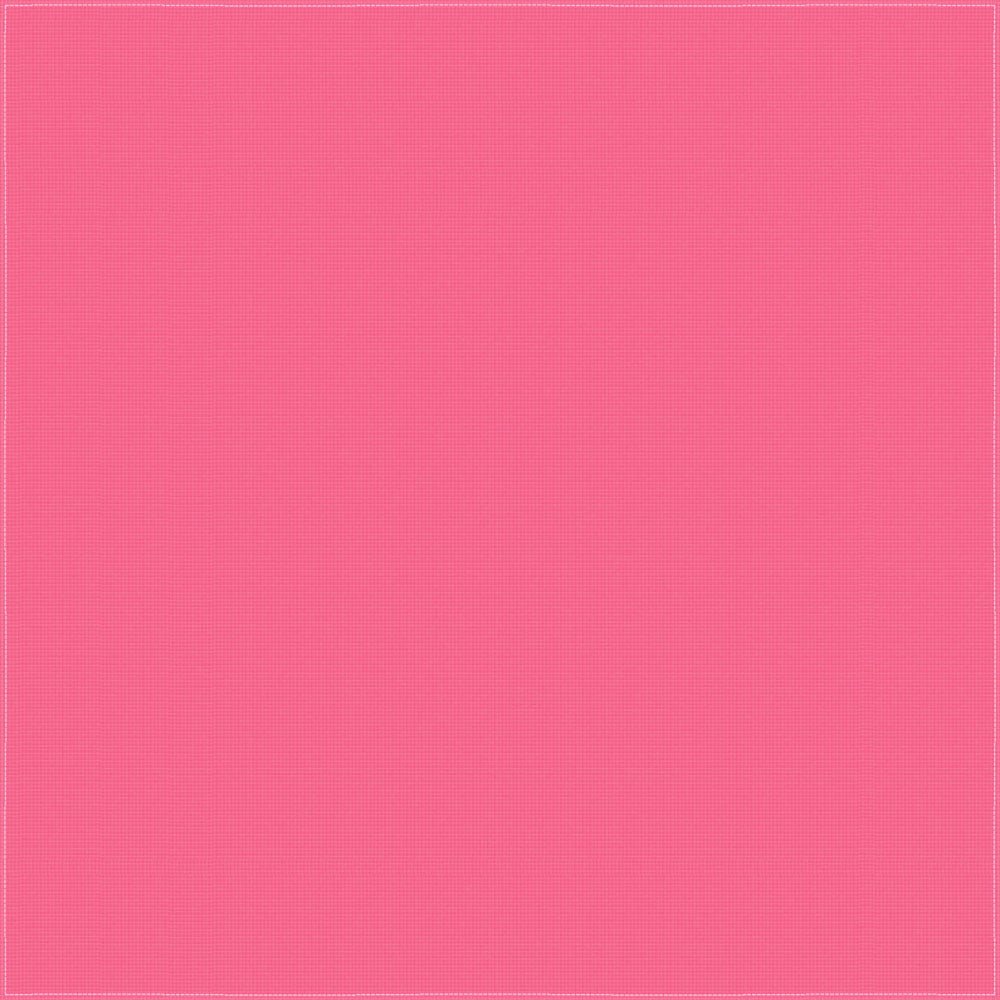 12pcs Pink Solid Color Handkerchiefs - Imported - 100% cotton
