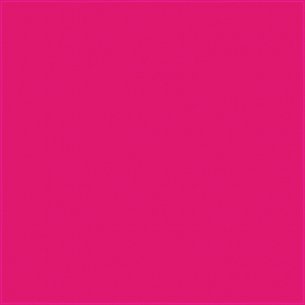 12pcs Hot Pink Solid Color Handkerchiefs - Imported - 100% cotton