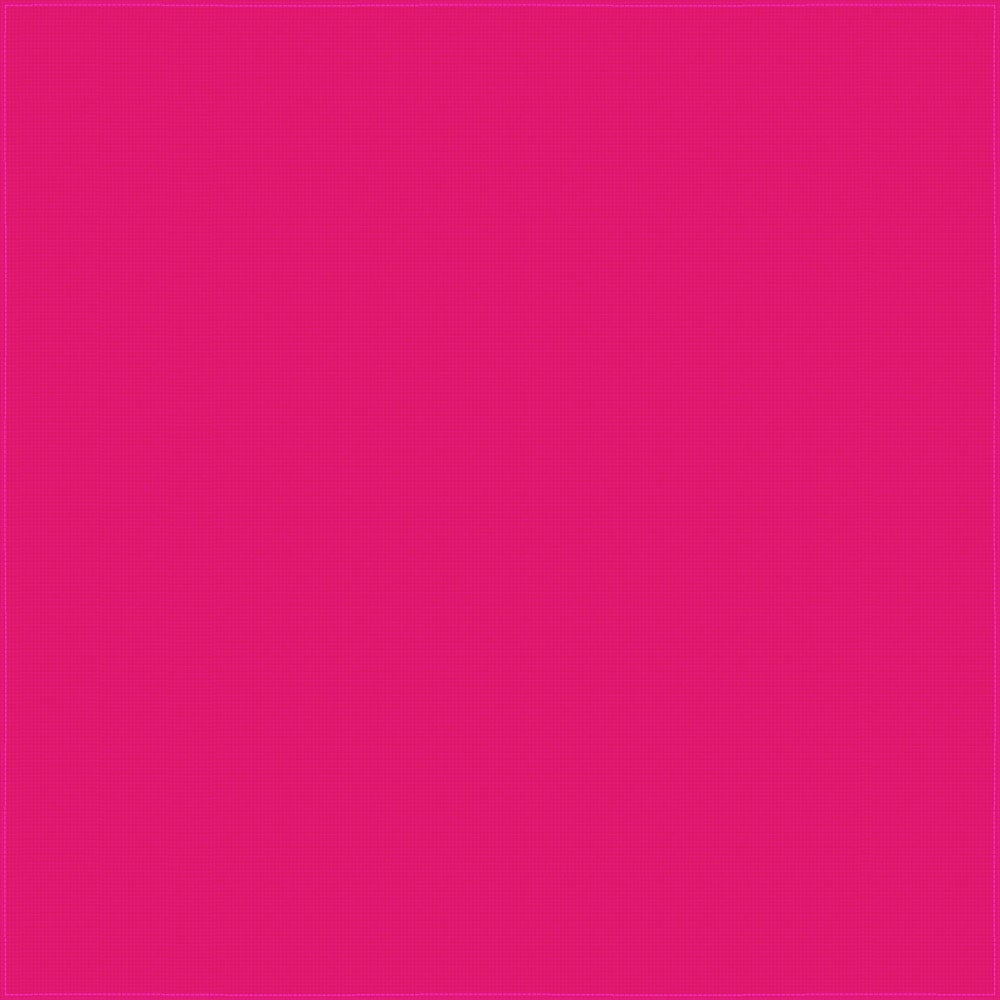 1pc Hot Pink Solid Handkerchief - Single 1pc 22x22