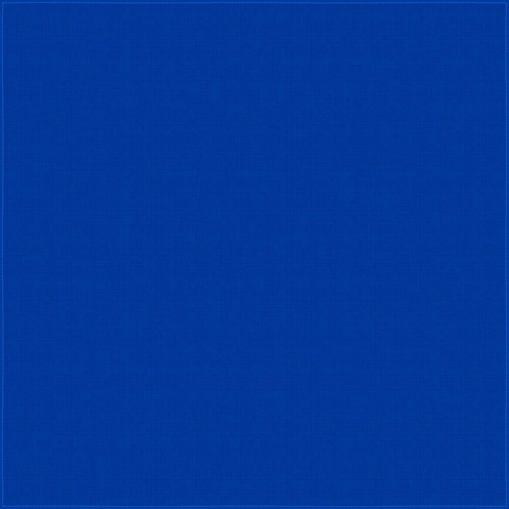 600pcs Royal Blue Blue Solid Handkerchiefs - Case - 50 Dozen 22x22