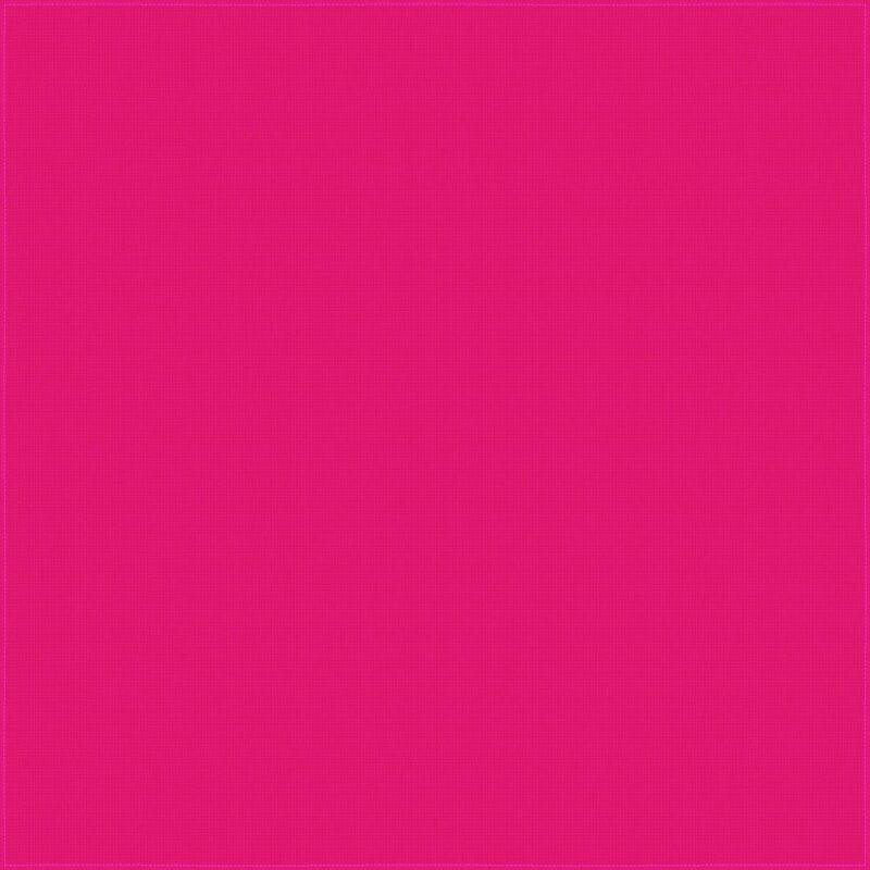 Solid Color Handkerchiefs - Imported - 100% cotton A solid magenta background fills the space creating a vivid visual experience with no other objects or details present in the surroundings enhancing the focus on the vibrant color.