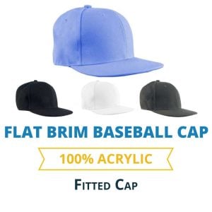 Flat Brim Baseball Cap