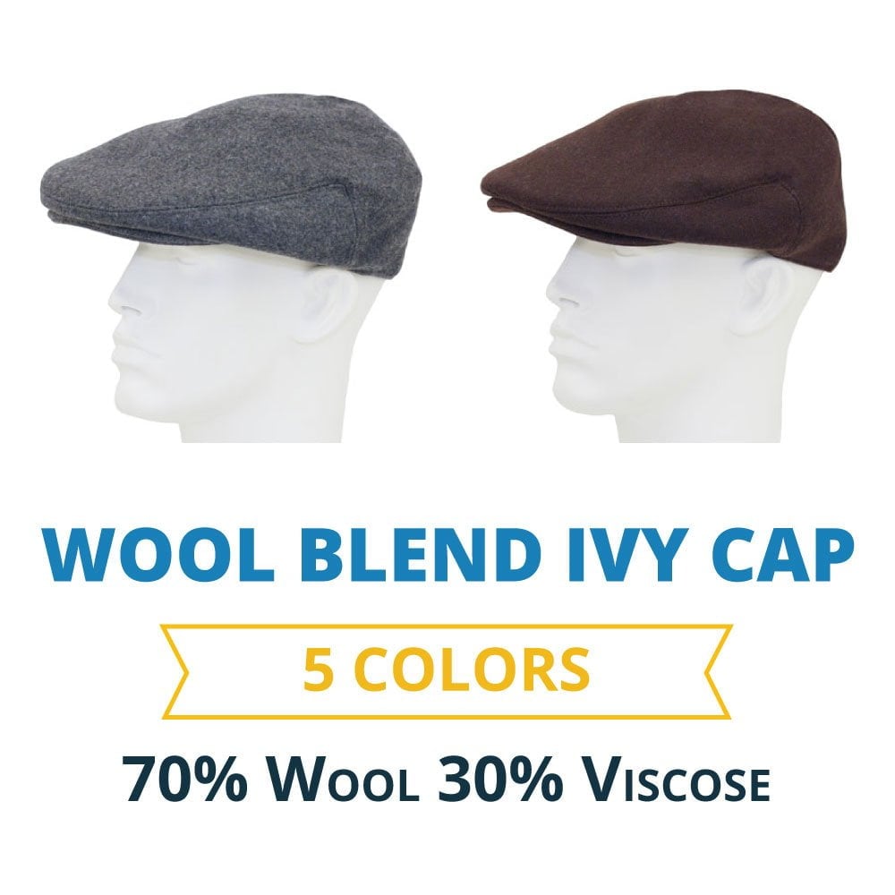 Wool Blend Ivy Cap