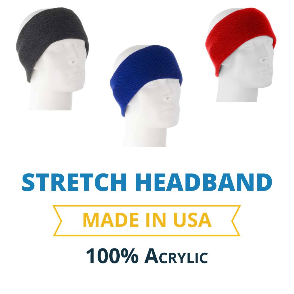 Stretch Headband - Made in USA