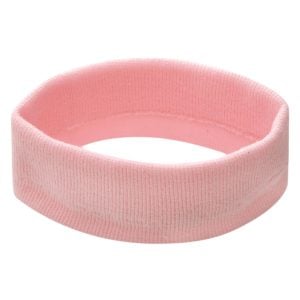 Pink Stretch Headband - Single Piece - Made in USA