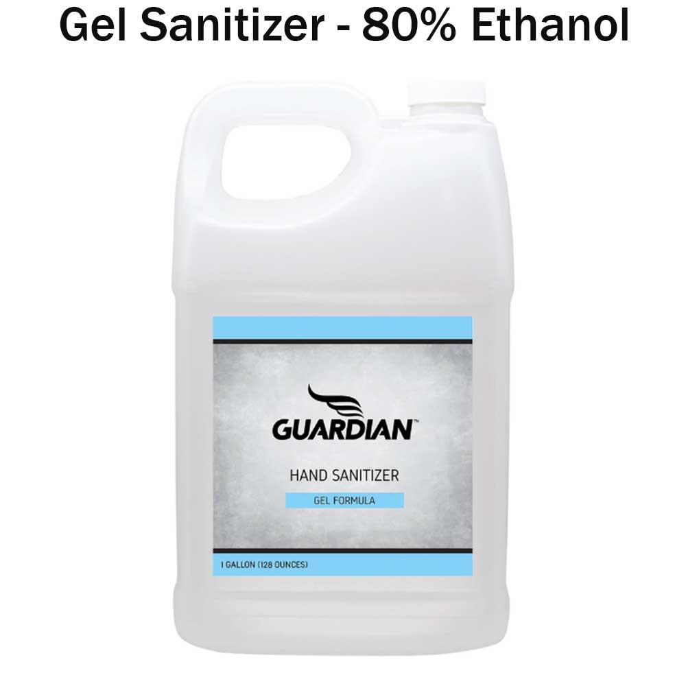 Gel Hand Sanitizer 80% Ethanol - Bulk