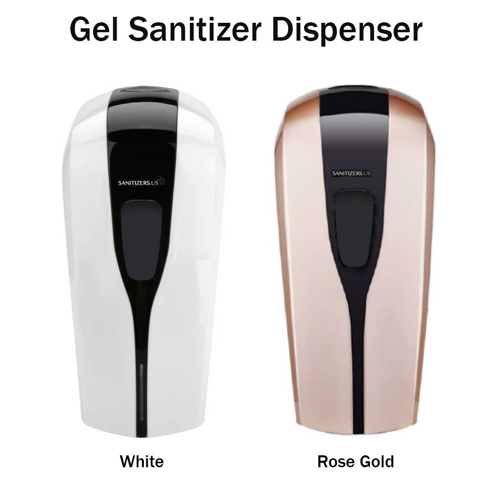 Wall Mount Touchless Gel Hand Sanitizer Dispenser - 1000ml Capacity Assembly