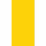 A large yellow square fills the right side while a white area occupies the left side creating a stark color contrast in a simple and minimalistic layout.